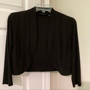 Lemme for Nina Leonard Black Cover up Blouse